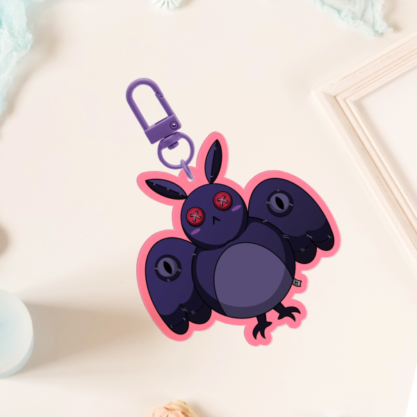 Mothman Acrylic Keychain