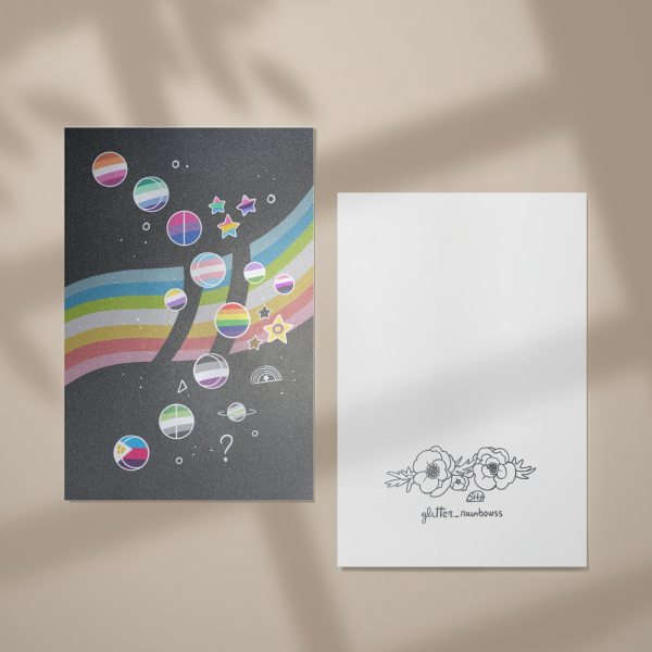 Cosmic Pride - Postcard
