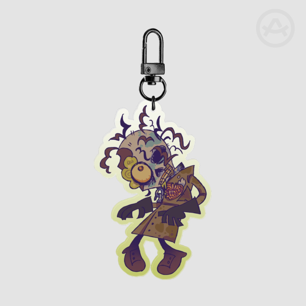Slurp/Isaac Night Wednesday Keychain