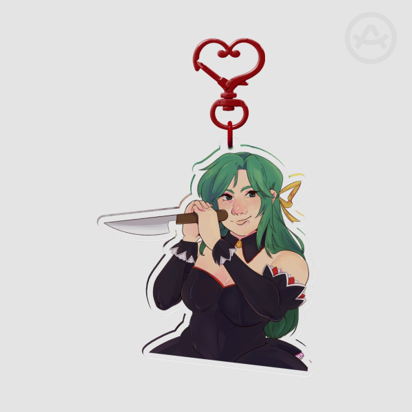 Service with a smile! Acrylic Charm