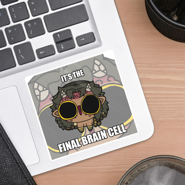 THE FINAL BRAINCELL-Urogi Sticker