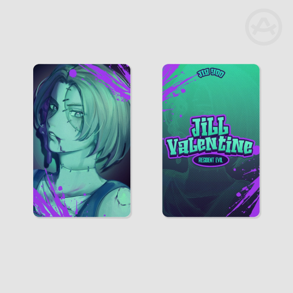 Jill Valentine Zombie Photocard
