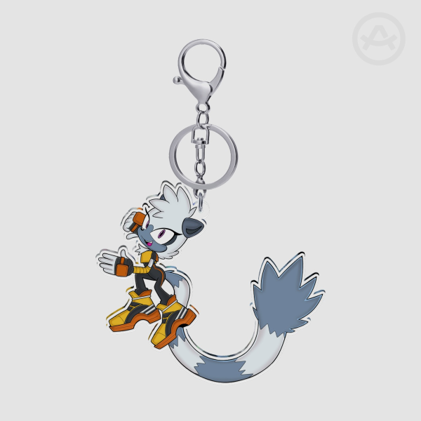 Tangle the Lemur - SA2 Inspired Acrylic Keychains (A-Series)
