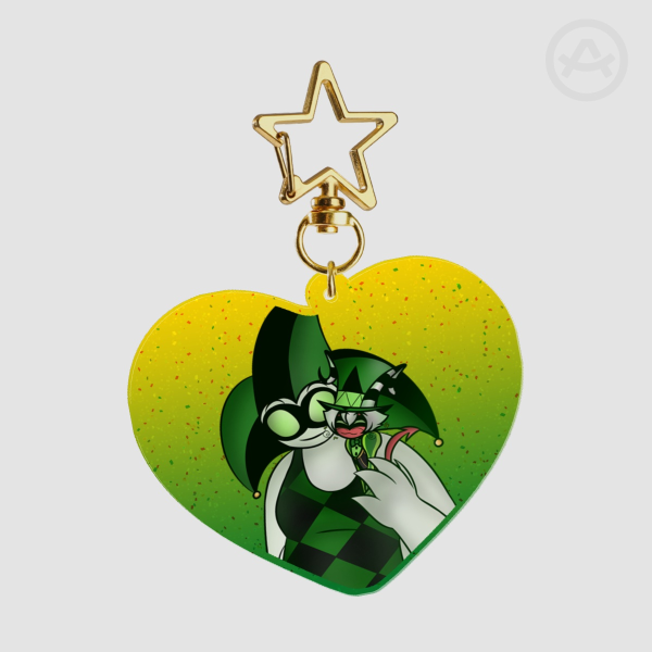Mammally Colored Edge Acrylic Keychains