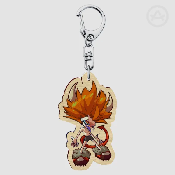 DGK Wood Keychains