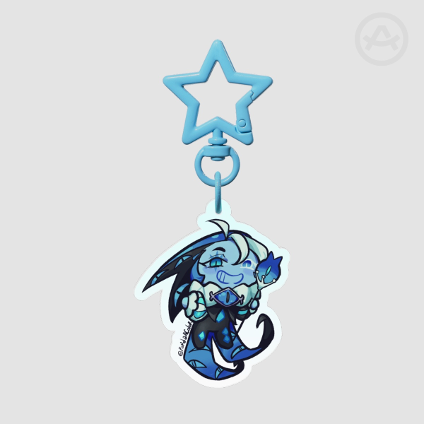 Shadow Milk Clear Acrylic Keychains