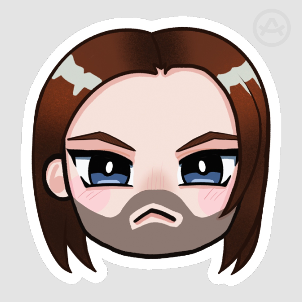 Thunderbolts* Bucky Barnes Stickers