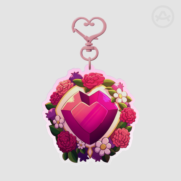 Souljam of Passion || Colored Edge Acrylic Keychains