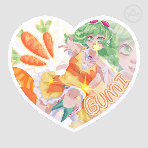 Gumi Heart sticker