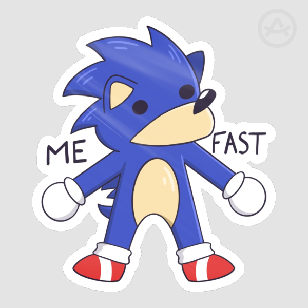 Sonic Sticker