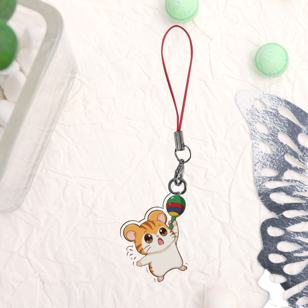 Stan flying Clear Acrylic phone charm