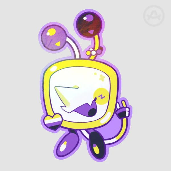 Pride Tenna: Nonbinary Sticker