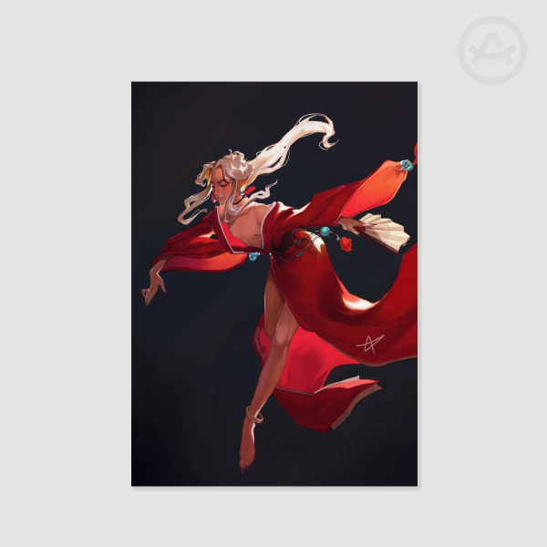 Dancing Iris | A4