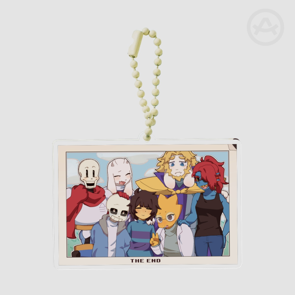 Family Photo Keychain