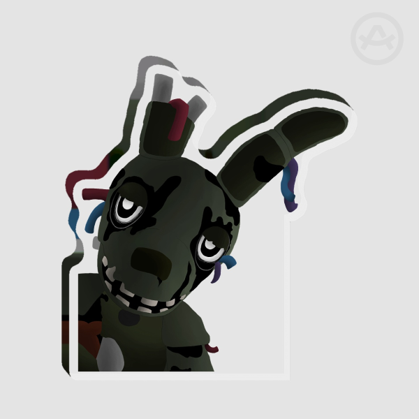 Springtrap Plush Peek Acrylic Stand