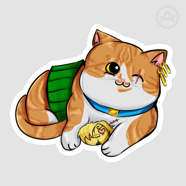 Mosshead Achilles sticker