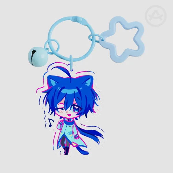 Kaito Kitty Acrylic Keychain