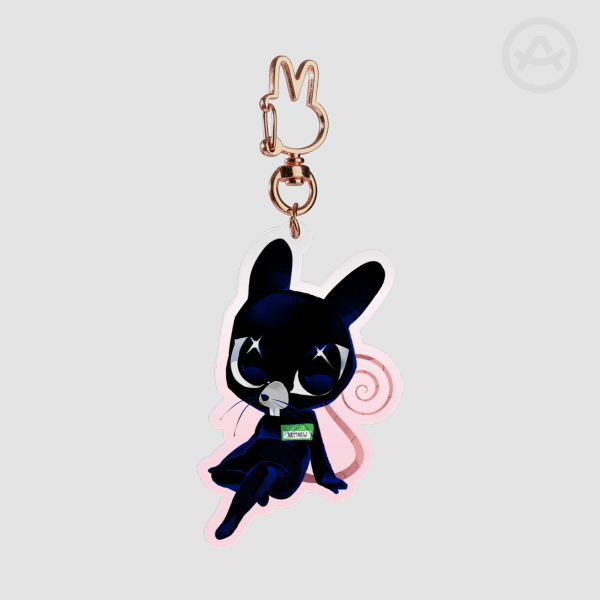 Ratthew from Animal Hospital Keychain