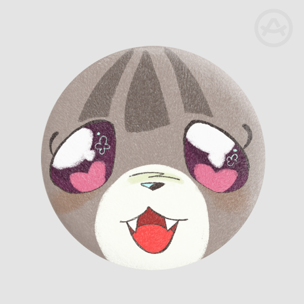 Mayu (Cat Ver.) Plush Pin