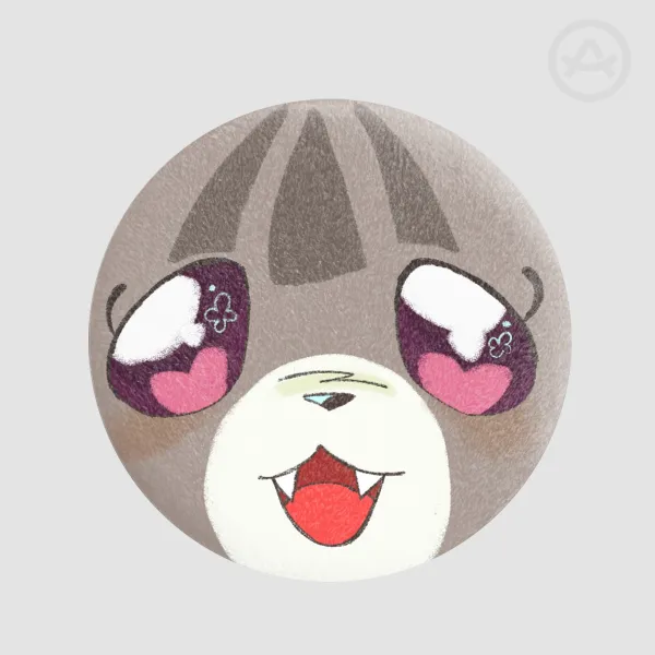 Mayu (Cat Ver.) Plush Pin
