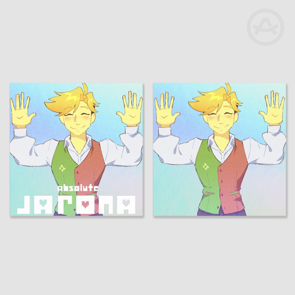 Flowery "Absolute Jarona" [Deltarune] - Holographic Photocards