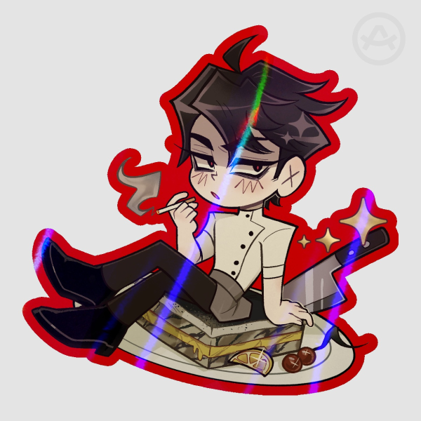 Vincent DeadPlate Sticker