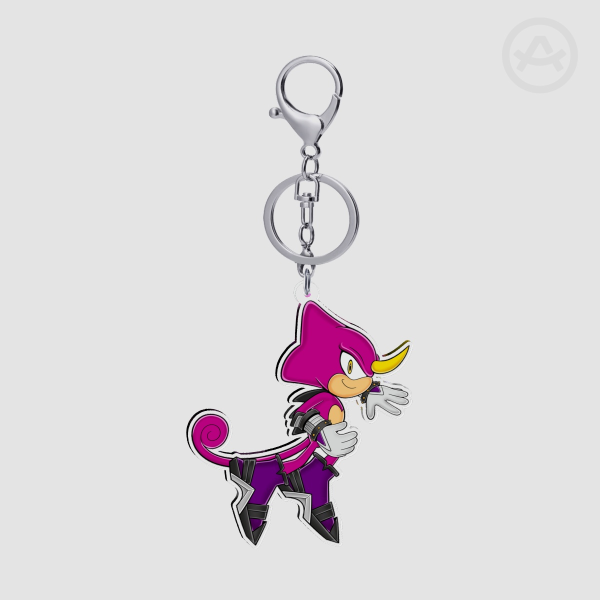 Espio the Chameleon - SA2 Inspired Acrylic Keychains (A-Series)