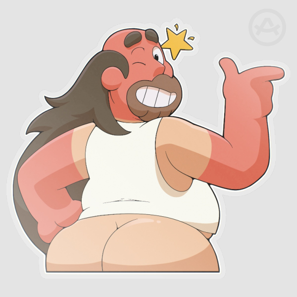 Greg Universe 🌟🌎 - Clear PET Vinyl Die Cut Stickers - 2.5 x 2.5