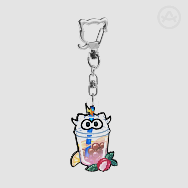 Bubbleteazu Acrylic Keychain
