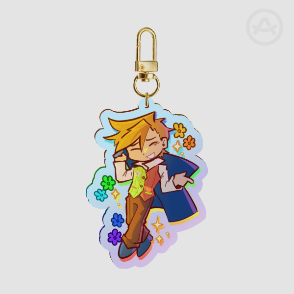 "Flowery" Acrylic Keychain