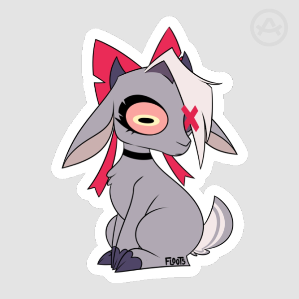 Hazbin Hotel - VagGOAT Matte Sticker