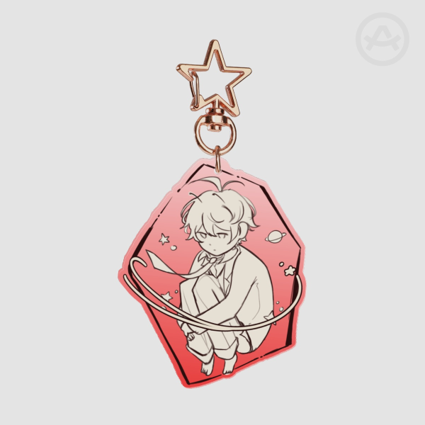 Tsukasa Planet Loop Keychain