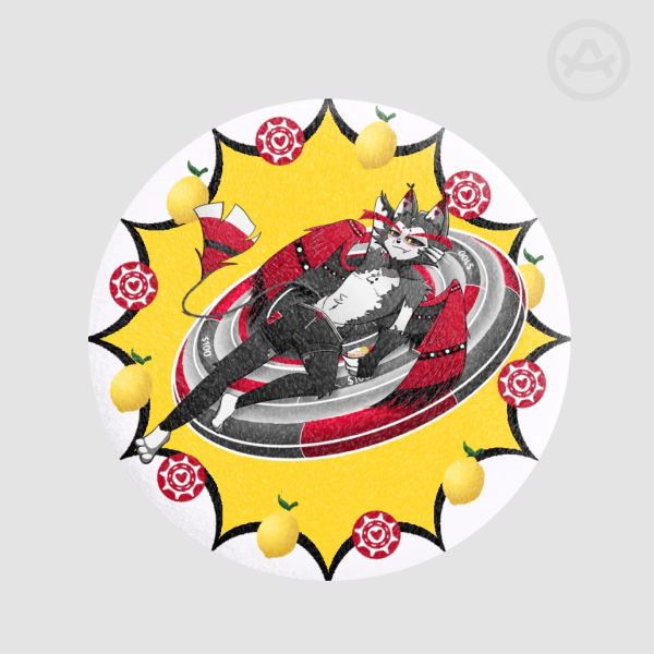 Summer '26 Husk Plush Badge