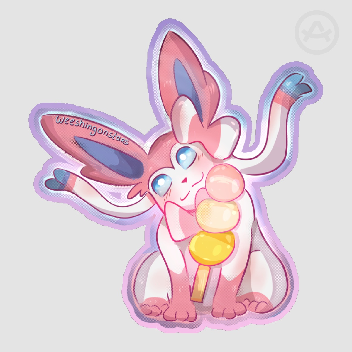 Sylveon Pokemon Sticker