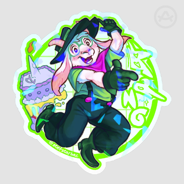 [ Sticker ] Ralsei DELTARUNE 