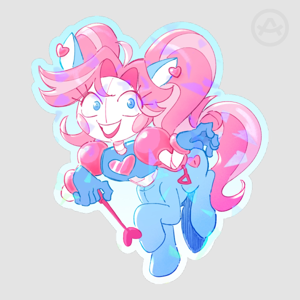 Penelope [OC] - Die Cut Stickers