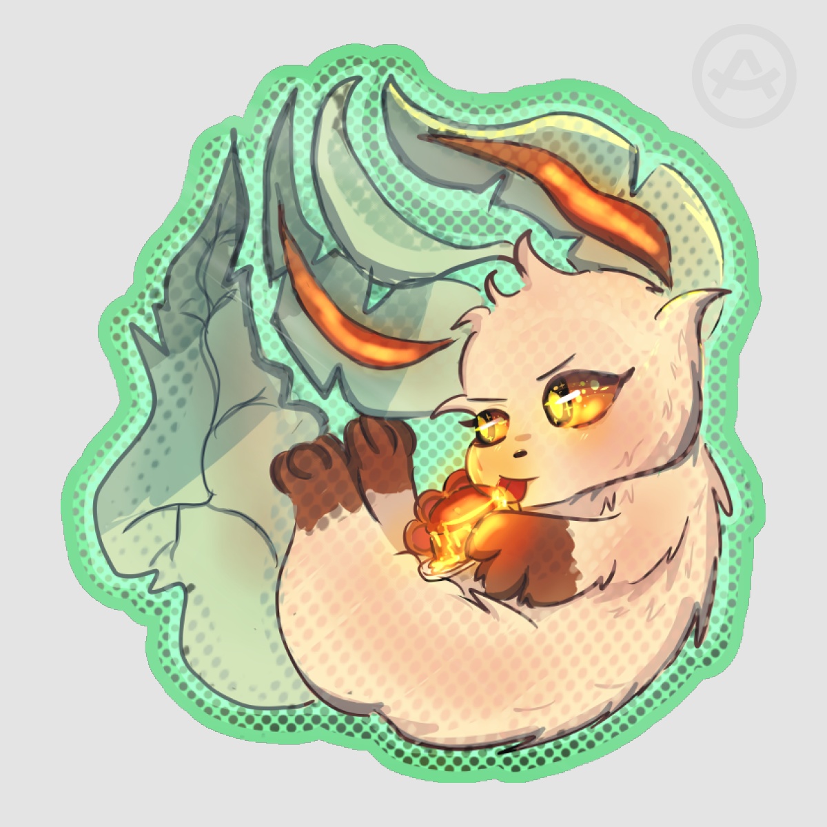 Leafeon Pokemon Sticker