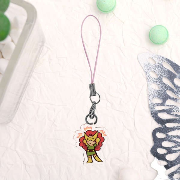 Jean Grey Phone charm