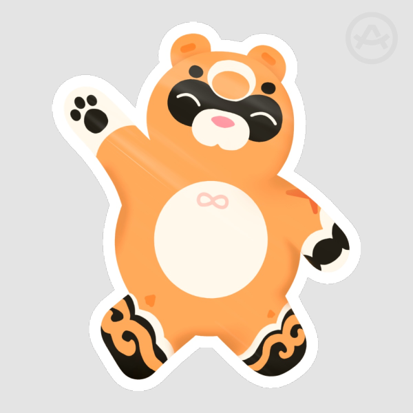 Guoba Die Cut Sticker