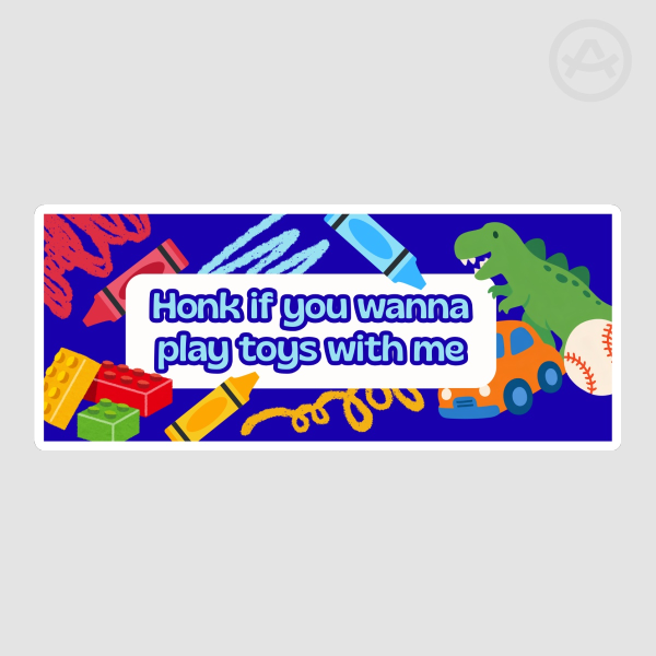 Playdate Bumper Sticker
