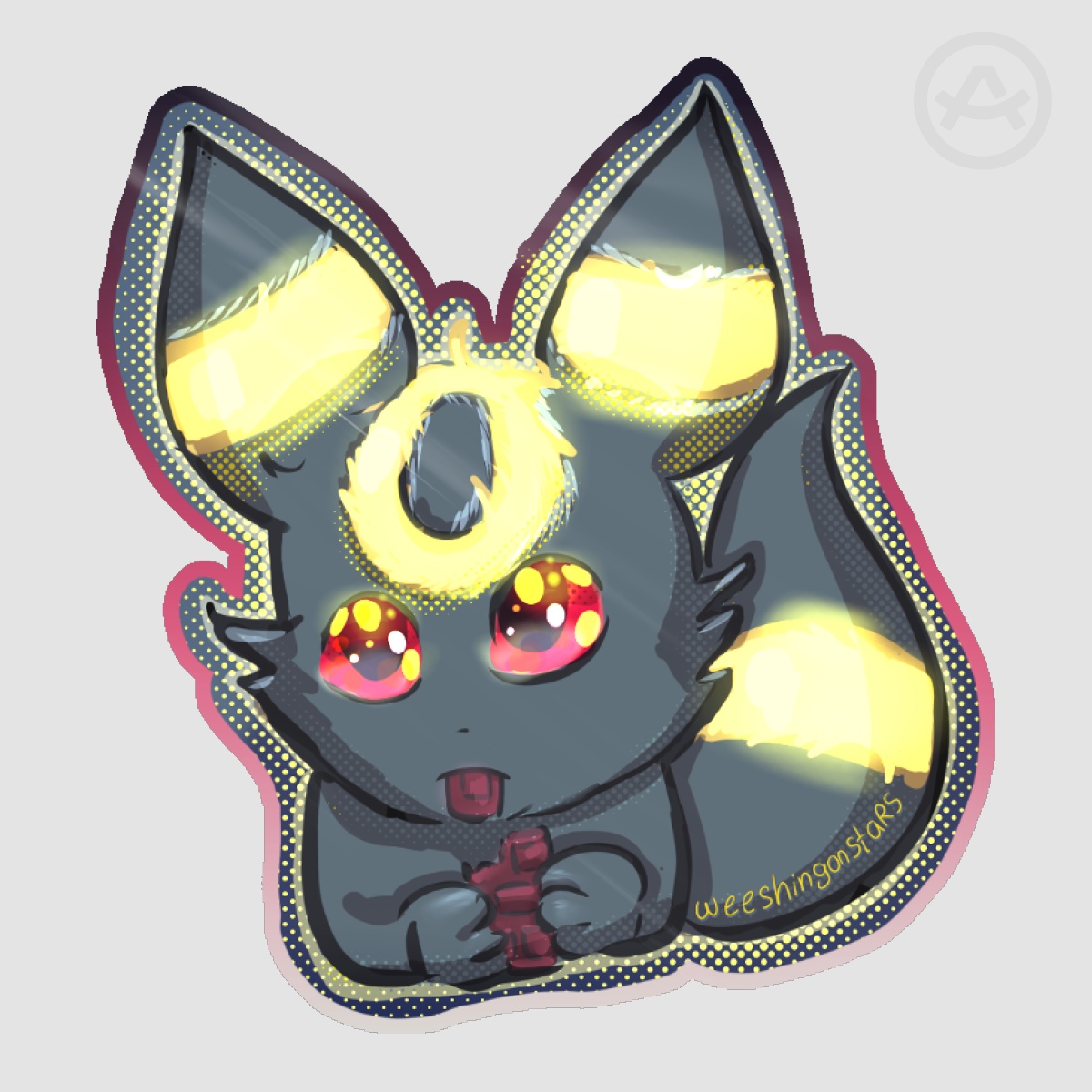 Umbreon Pokemon Sticker