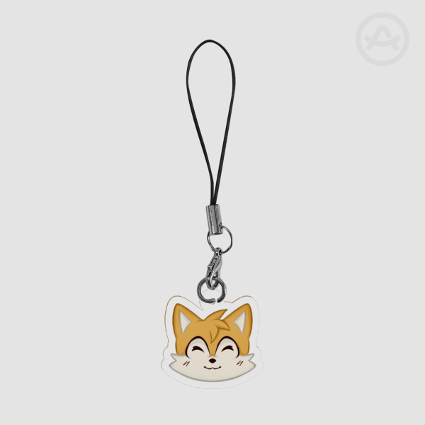 Tails phone charm