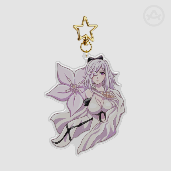 Zero Epoxy Clear Acrylic Keychain