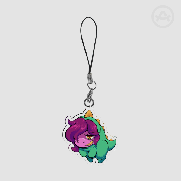 Deltarune Susie  Acrylic Keychains