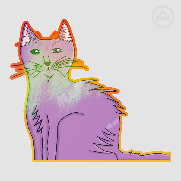 Holo Ammy Sticker