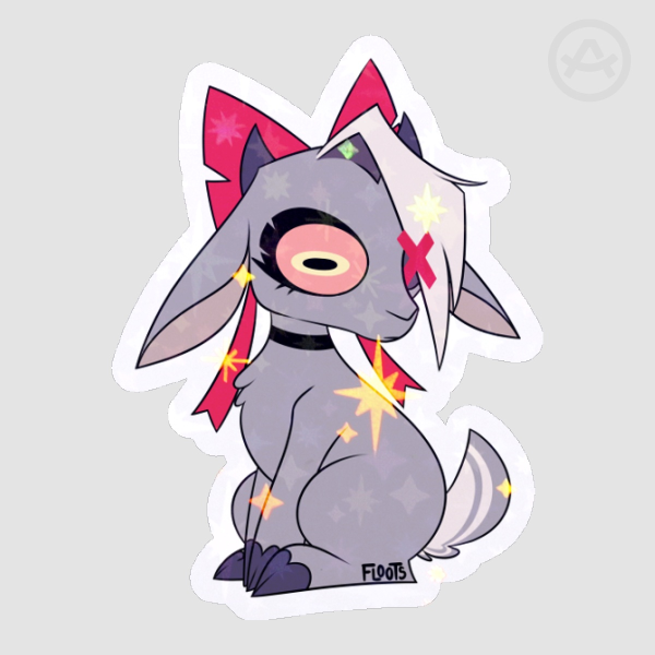 Hazbin Hotel - VagGOAT Sparkle Sticker