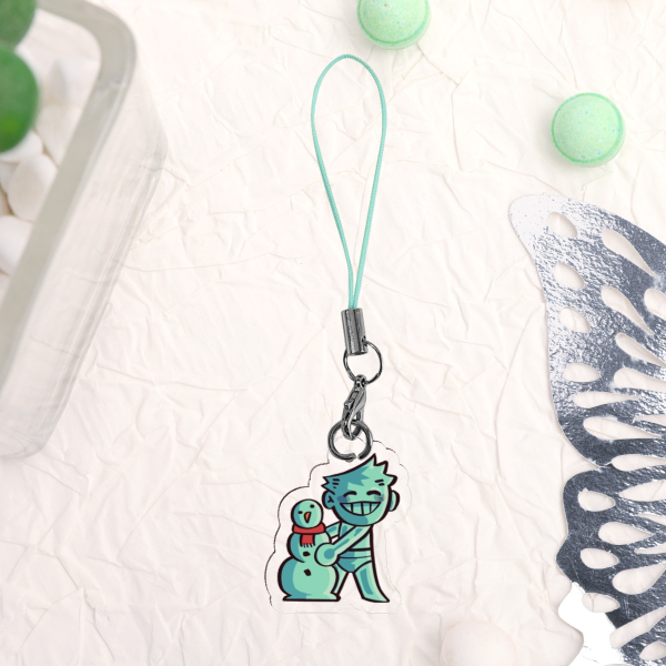 Iceman Phone charm