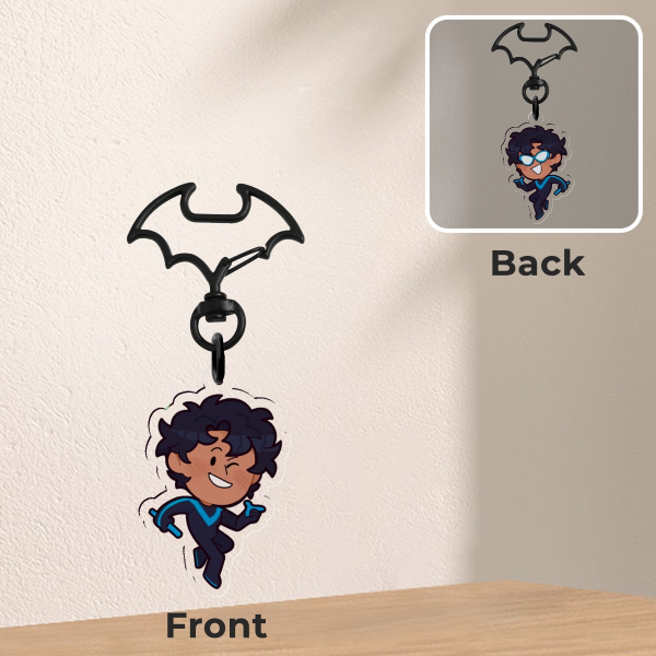 Dick Grayon keychain (Double-sided)