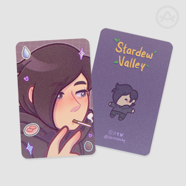 Stardew Valley - Sebastian - Photocard