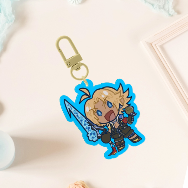 FF10 keychain - Tidus